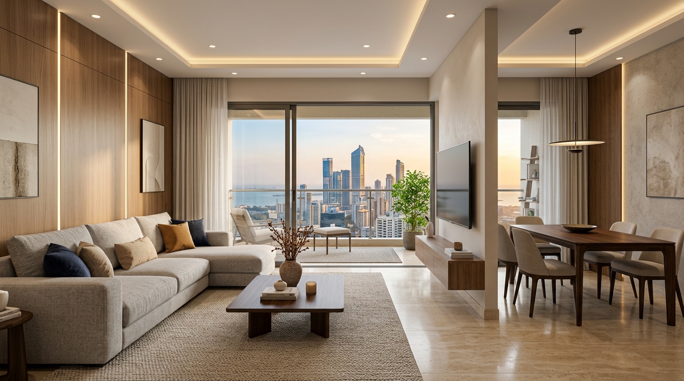 3 BHK Type A Layout Plan